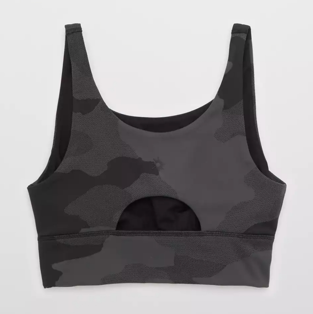 Aerie Offline Camo Sports Bra Size S